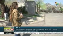 Acosan carabineros a chilenos durante marcha por verdad y justicia