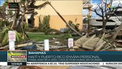 Puerto Rico y Haití envían ayuda a Bahamas tras paso de Dorian