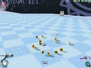 pangya ice cannon trou 3 chip-in