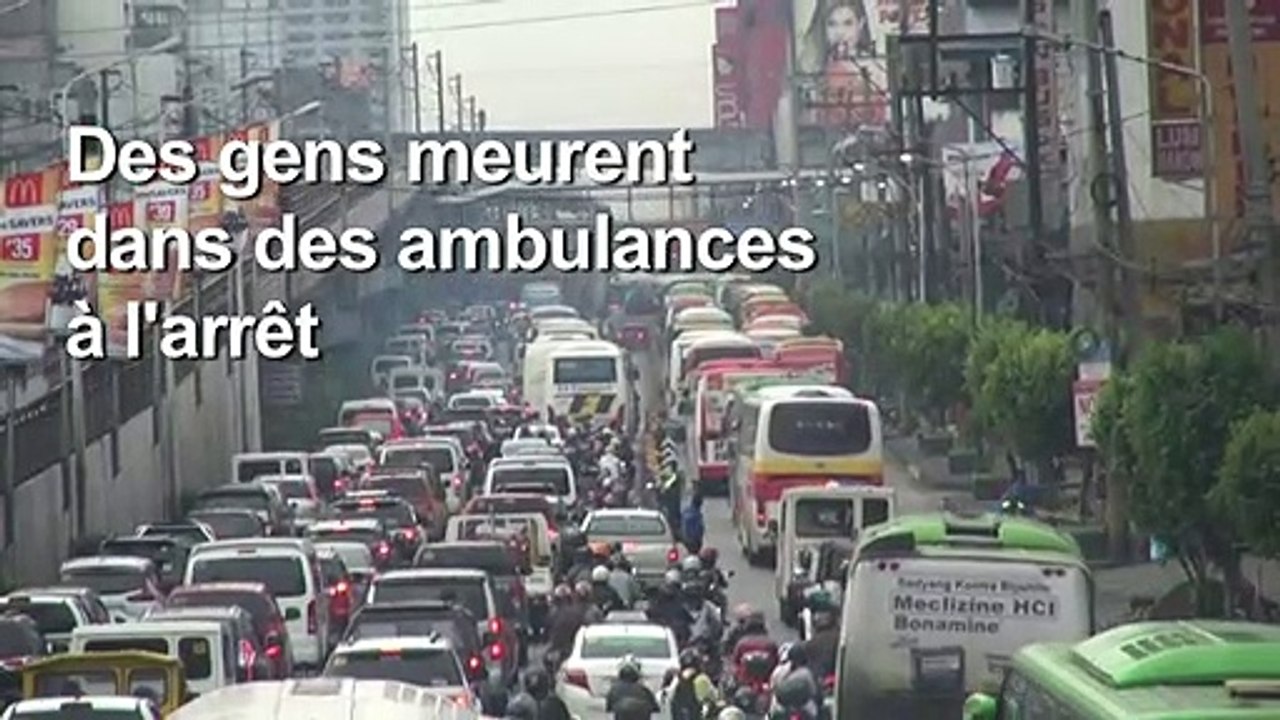 Les meurtriers embouteillages de la capitale philippine