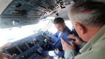 Tarım ve orman bakanı pakdemirli rusya'da yangın söndürme uçağını kullandı-ek
