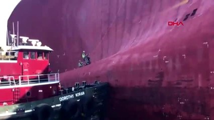 Abd'de devrilen kargo gemisinde arama kurtarma çalışmaları sürüyor - 2