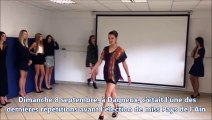 Ultimes répétitions avant l'élection de miss Pays de l'Ain