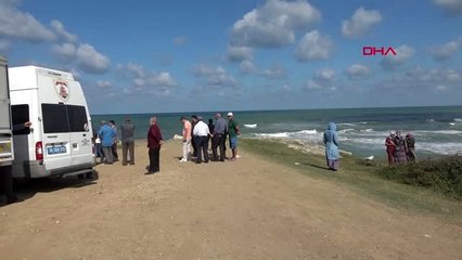 Denizde kaybolan emirhan'ı arama çalışmalarına devam edildi