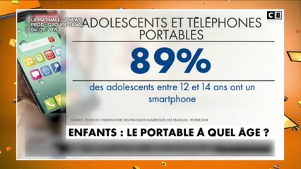 CNEWS : A quel âge faut-il donner un téléphone à son enfant ?