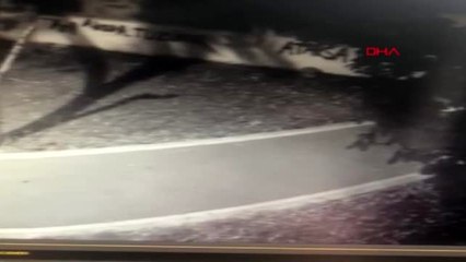 Kütahya güvenlik kamerasına içki şişesi atan şüpheliye gözaltı