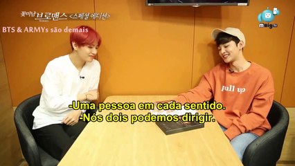 [LEGENDADO] O encontro de BTS V & Minjae, os pioneiros de "Celebrity Bromance"