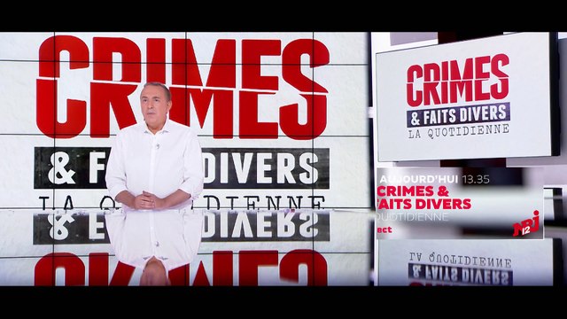 A 13h35 dans Crimes et Faits Divers sur NRJ12 en direct, le couple qui a inspiré le téléfilm d'hier soir de TF1 Jamais sans toi Louna