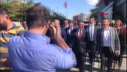 Başkan tevfik göksu işten çıkarılan işçileri ziyaret etti