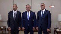 Dışişleri Bakanı Çavuşoğlu, mevkidaşı Özersay'la görüştü