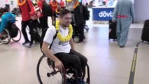 Spor avrupa üçüncüsü tekerlekli sandalye basketbol takımı yurda döndü