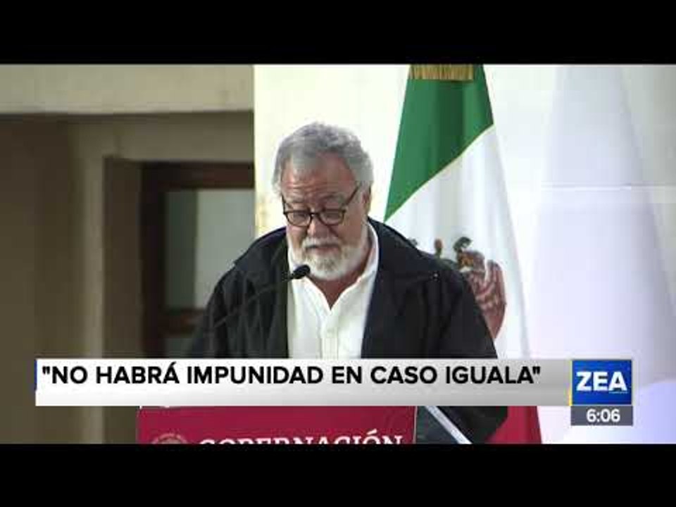 "No habrá impunidad en el caso Iguala": Alejandro Encinas | Noticias con Francisco Zea