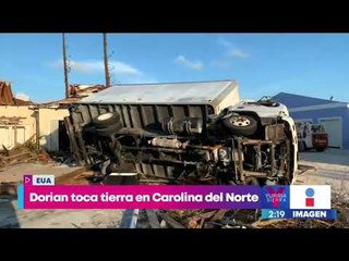 ¡El huracán "Dorian" toca tierra en Carolina del Norte! | Noticias con Yuriria