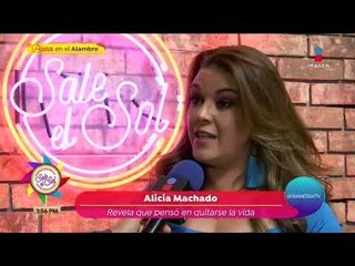 Alicia Machado detallará los momentos difíciles de su vida en un libro | Sale el Sol