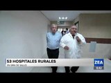 El presidente López Obrador suma 53 visitas a hospitales IMSS | Noticias con Francisco Zea