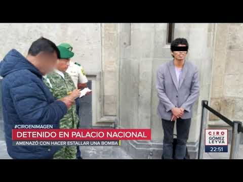 Registran amenaza de bomba en Palacio Nacional | Noticias con Ciro Gómez Leyva