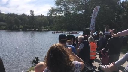Dragon boats make a splash