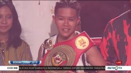 Lagi, Petinju Indonesia Tekuk Thailand dalam Perebutan Sabuk WBC Asia Female Bantamweight