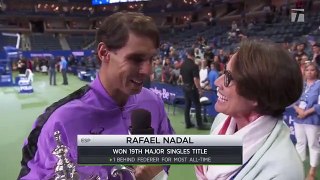 US Open Champion Rafael Nadal Interview