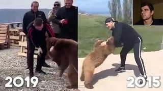 KHABIB WRESTLING BEARS 2015 vs 2019 in DAGESTAN