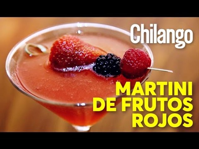 Martini de frutos rojos | Tragos - video Dailymotion