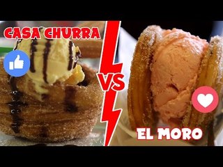 Churros vs. Churros con Helado 🍦