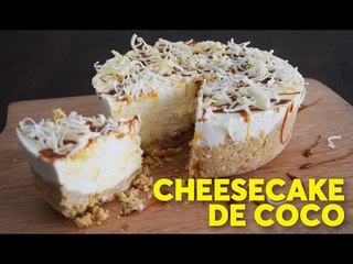 Cheesecake de coco | #Chilantojos