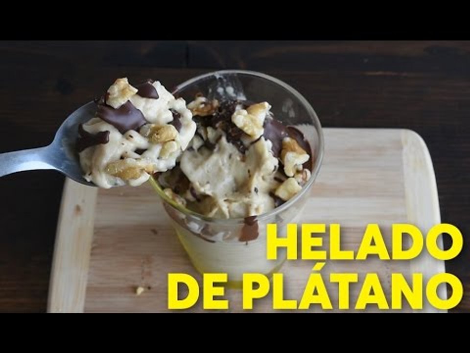 HELADO DE PLATANO