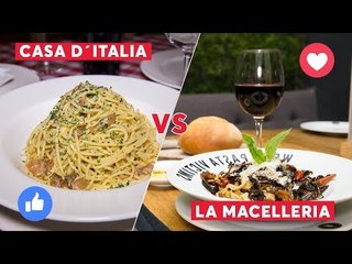 Duelo de pastas #Versus