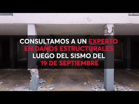 ¿Ya viste las grietas del edificio?