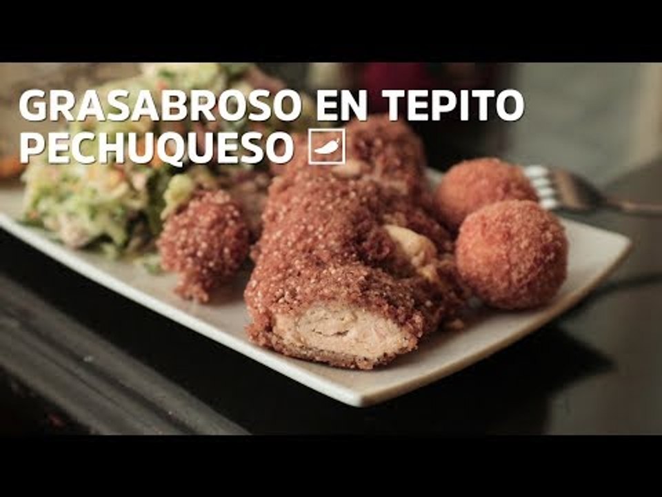Pechuqueso, en el Mercado de Tepito #Grasabroso