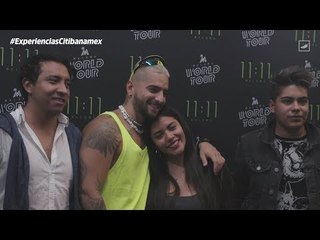 Así se puso el meet and greet con Maluma - Chilango