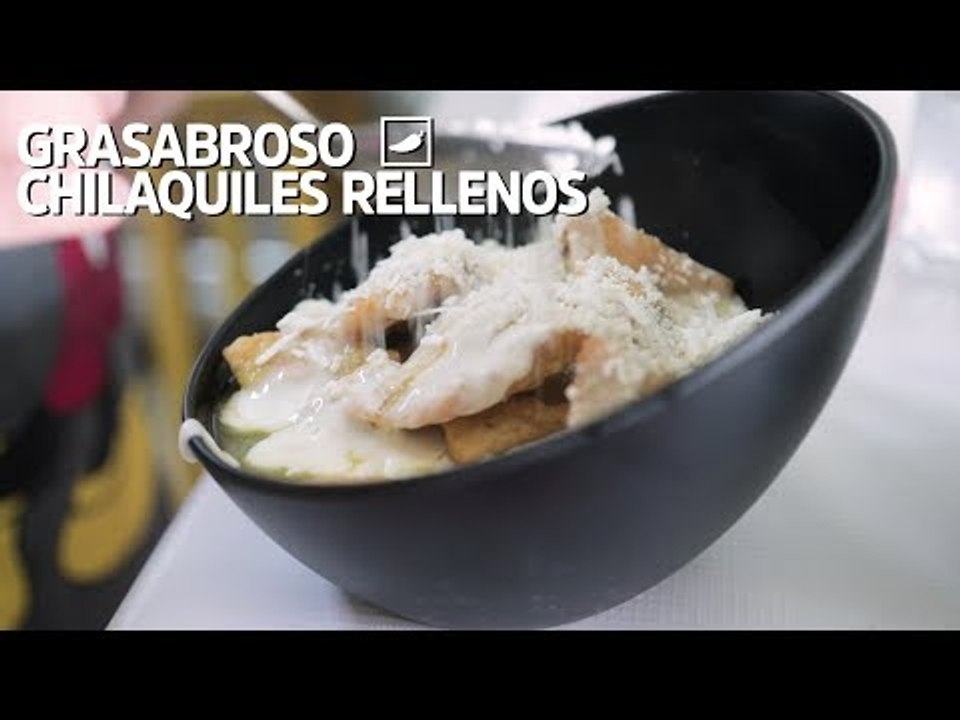 #GraSabroso presenta: Chilaquiles rellenos.