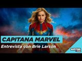 Captain Marvel, entrevista con Brie Larson