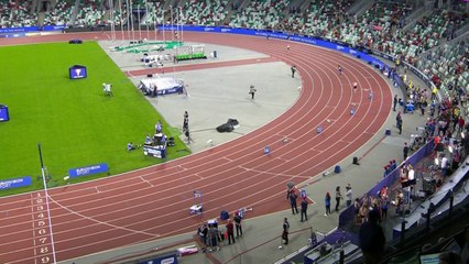 ATHLETISME / THE MATCH : Les USA remportent le 4x100m hommes.