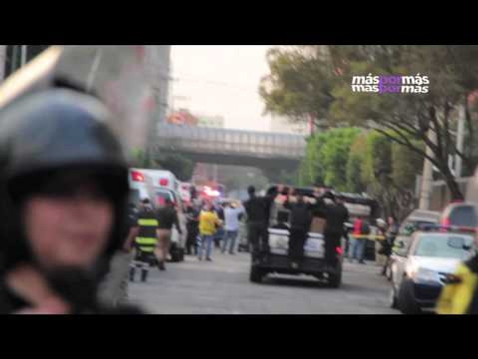 Incendio en la Torre de Pemex