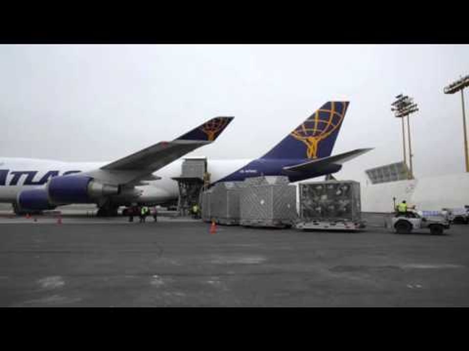 Los equipos de Fórmula 1 llegaron al aeropuerto del DF