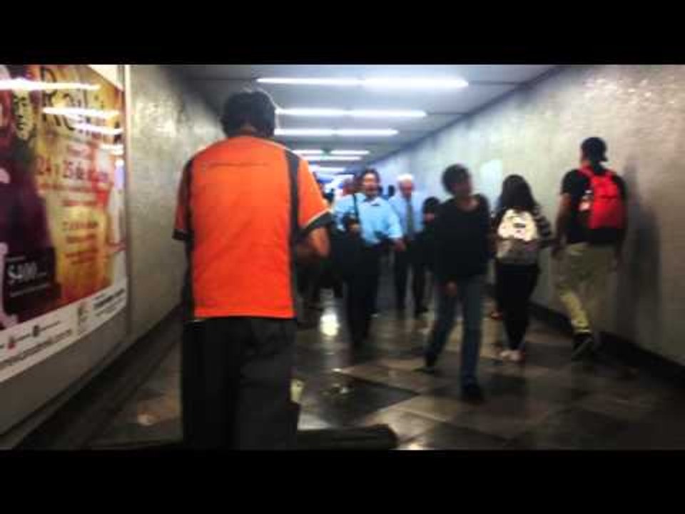 Limpieza en STC metro