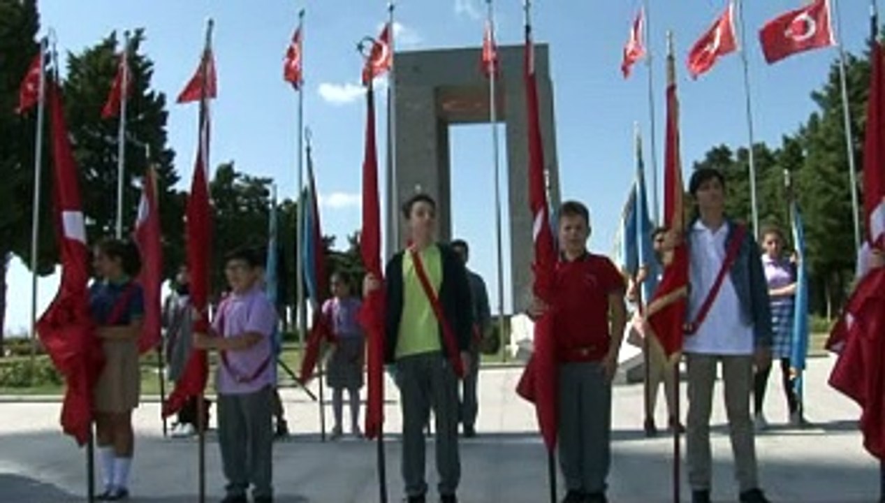Çanakkele ilk ders şehitliklte