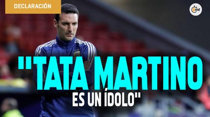 El Tata Martino un ídolo para Lionel Scaloni desde joven