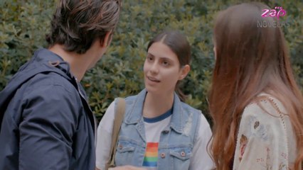 Lucho maltrata a Juliana y discute con Valentina (en portugués)