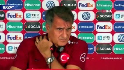 Şenol Güneş: "Kimseyi utandırmak istemiyoruz"