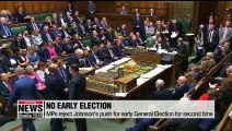 Brexit chaos continues as parliament shuts down after Johnson fails to push through snap election