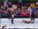 WWE - Brock Lesnar F5's Randy Orton