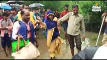 रायसेन में बाढ़ से घिरी गर्भवती महिला को रेस्क्यू टीम ने बचाया; अस्पताल में जन्मे जुड़वां बच्चे