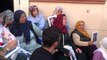 HDP'liler ile oturma eylemi yapan aileler arasında gerginlik...Oturma eylemindeki anne sinir krizi geçirdi