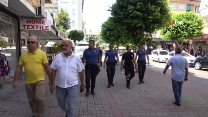 Alanya’da polis öğrenciler için görev başında