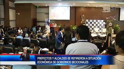 Alcaldes y prefectos: situación económica de gobiernos seccionales