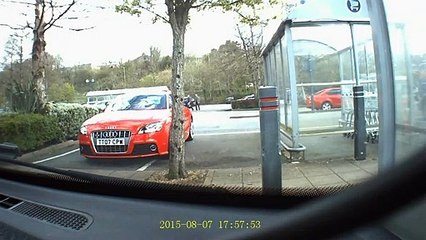 Dodgy drivers - Inconsiderate parking at Morrisons in Haverfordwest