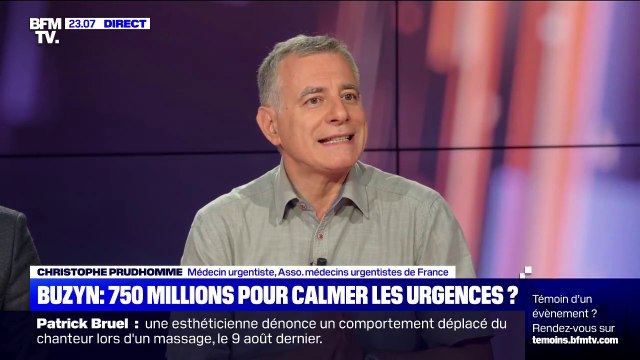 Plan pour les urgences: selon Christophe Prudhomme, médecin urgentiste, avec ces 750 millions d'euros, on est dans la contrainte budgétaire